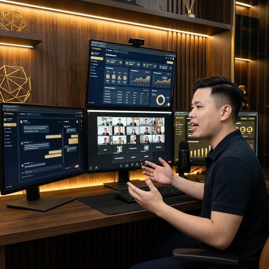 Buổi coaching AI Marketing thực chiến